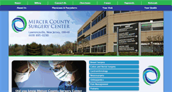 Desktop Screenshot of mercercountysurgerycenter.com